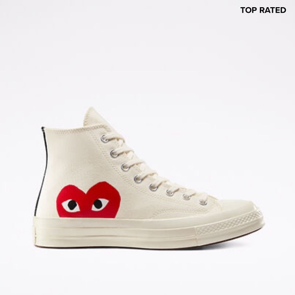 ✨Converse x Comme des Garçons ✨ - PLAY Chuck 70 Sneakers - Picture 1 of 10